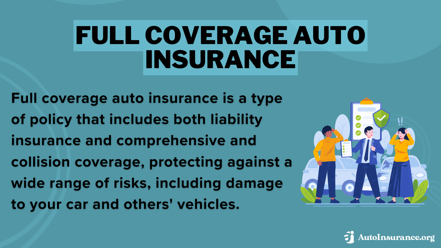 Best Venice, Florida Auto Insurance: Full Coverage Auto Insurance Definition Card